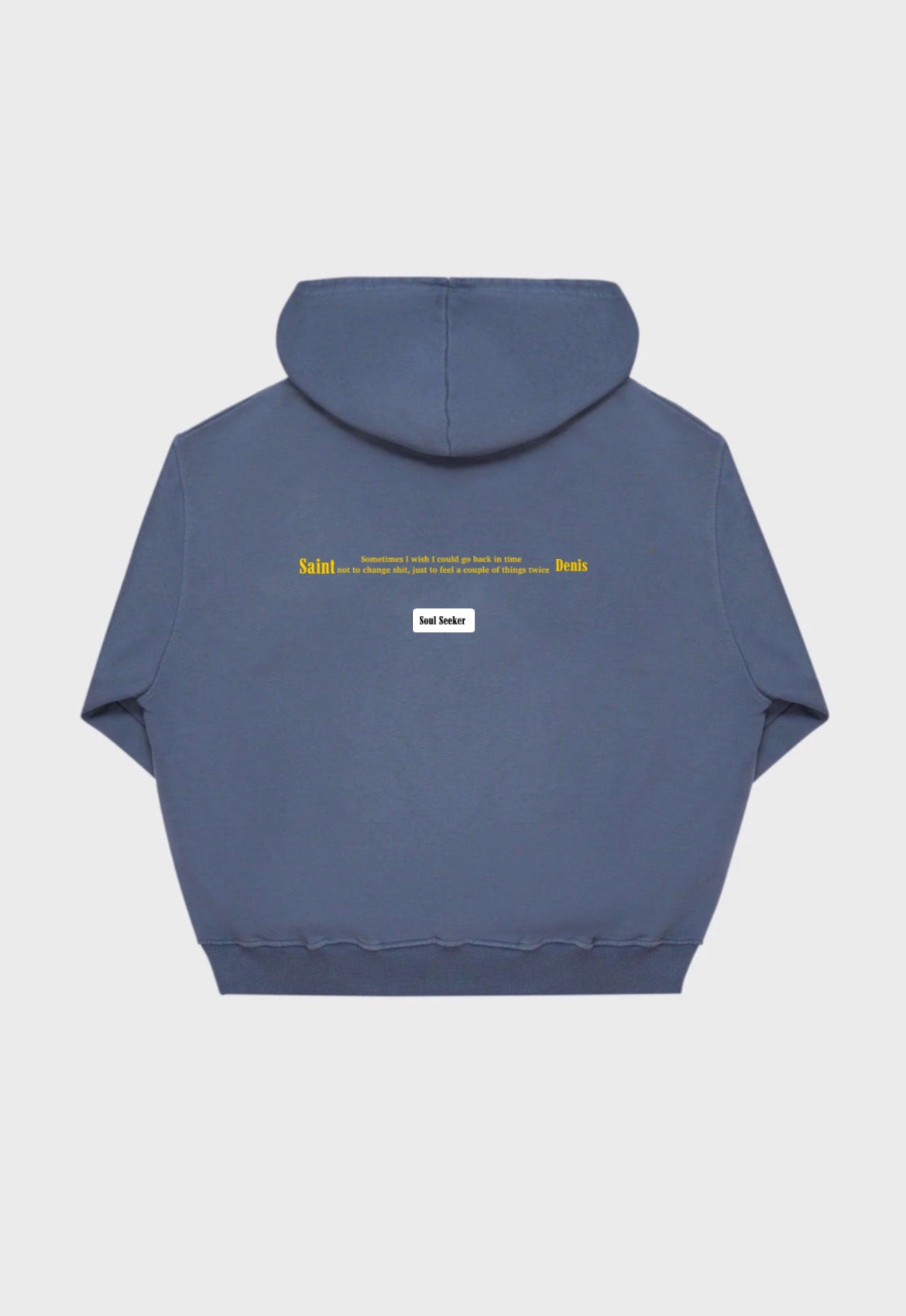 “ Soul seeker” Blue Hoodie