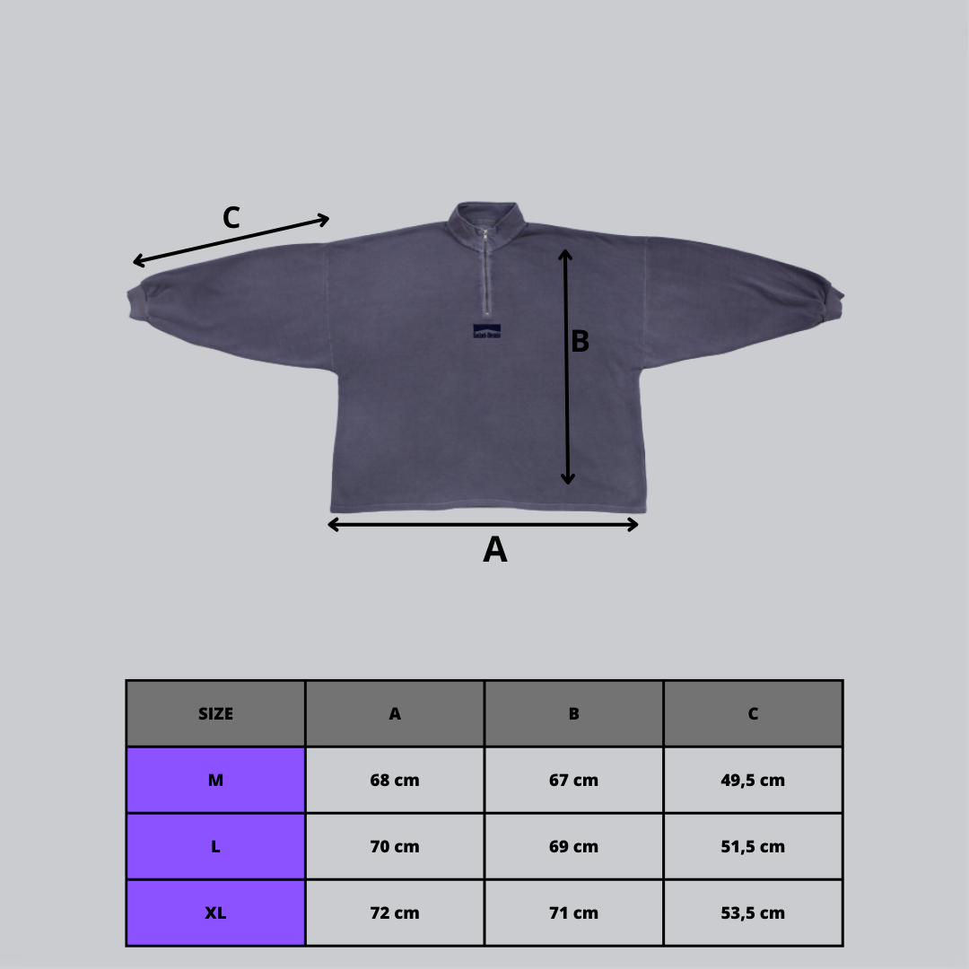 Lilac Half Zip